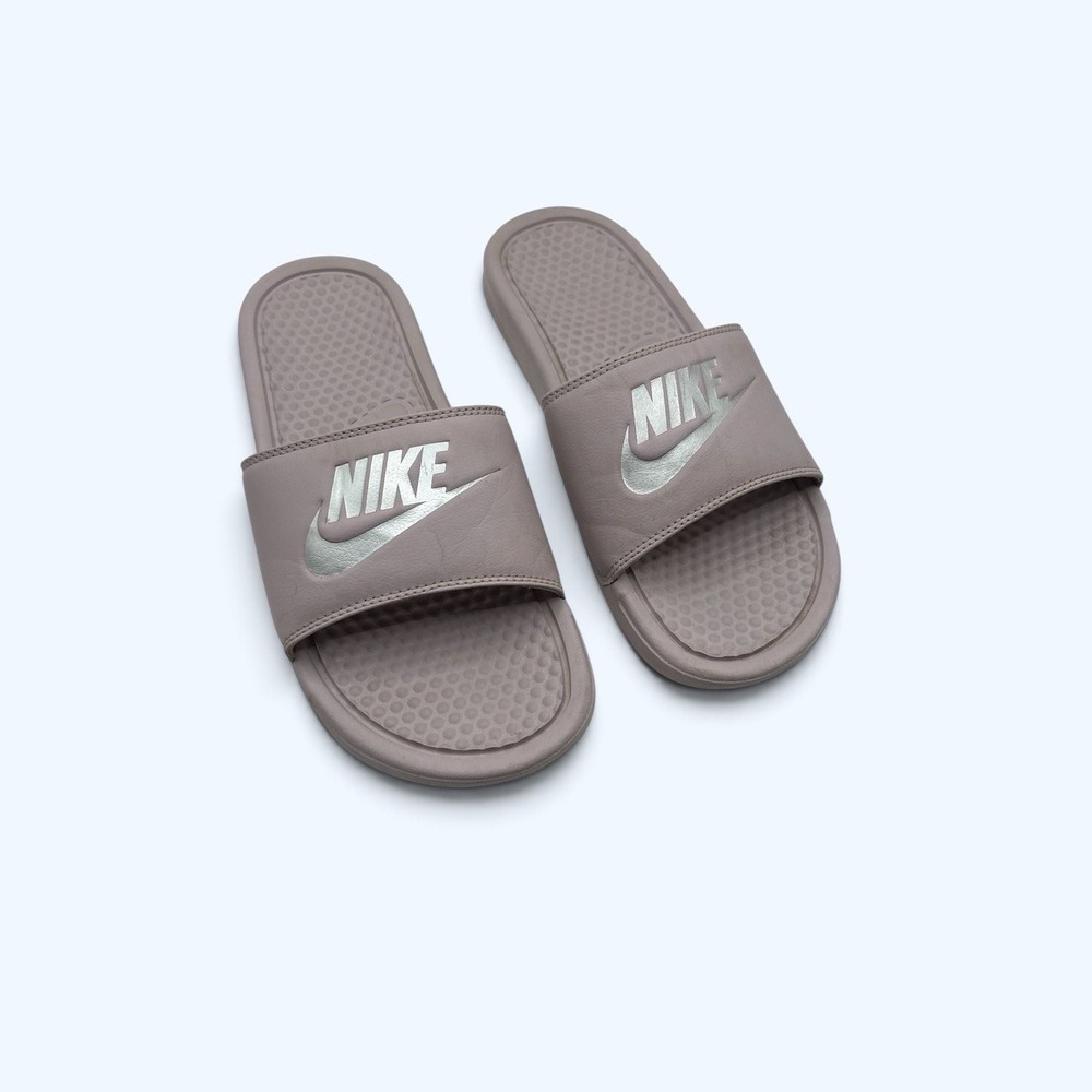 Nike Benassi JDI Slide Sandals 343881-614 Rose Pink Womens Size 9